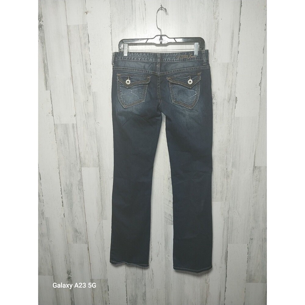 GUESS Women's Flirty BootCut Stretch Jeans Blue Size:  28